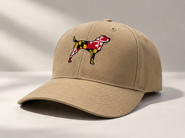 Maryland Flag Retriever Ball Cap