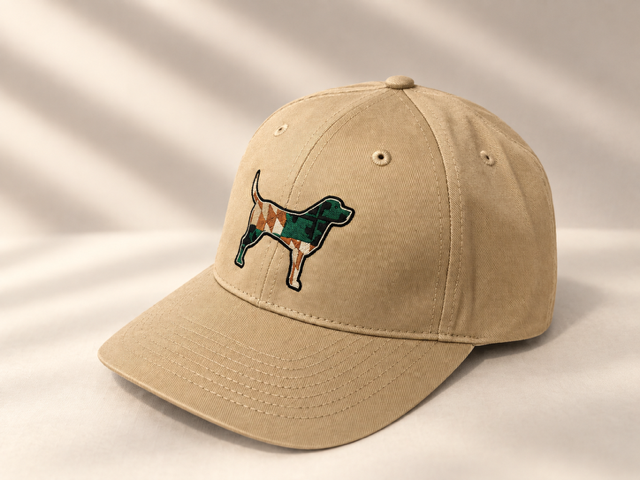 Maryland Flag, Camo Color, Retriever Ball Cap