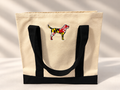 Maryland Flag, Lab Personalized Canvas Tote